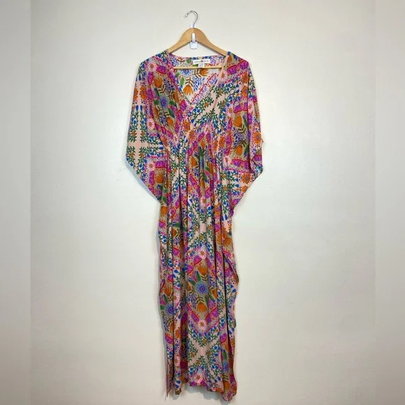 NATURAL LIFE Colorful Maxi Dress BNWT - Picture 3 of 11